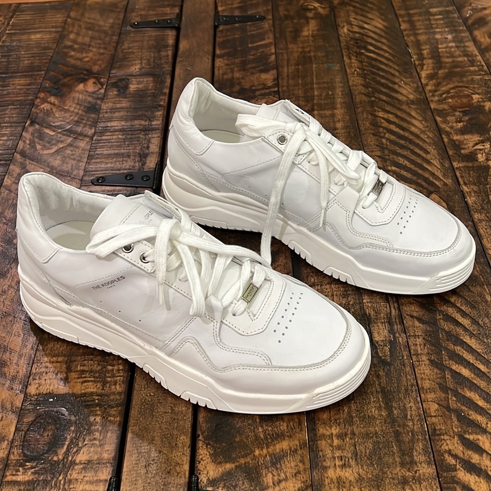 The Kooples Classic White Sneakers - Picture 8 of 9